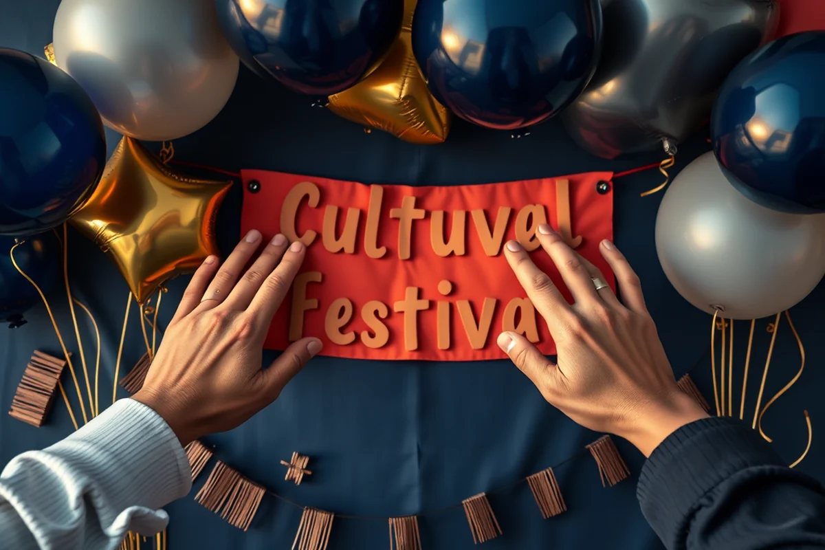 cultural festival logo — Cultural Festival Logo (step by step)