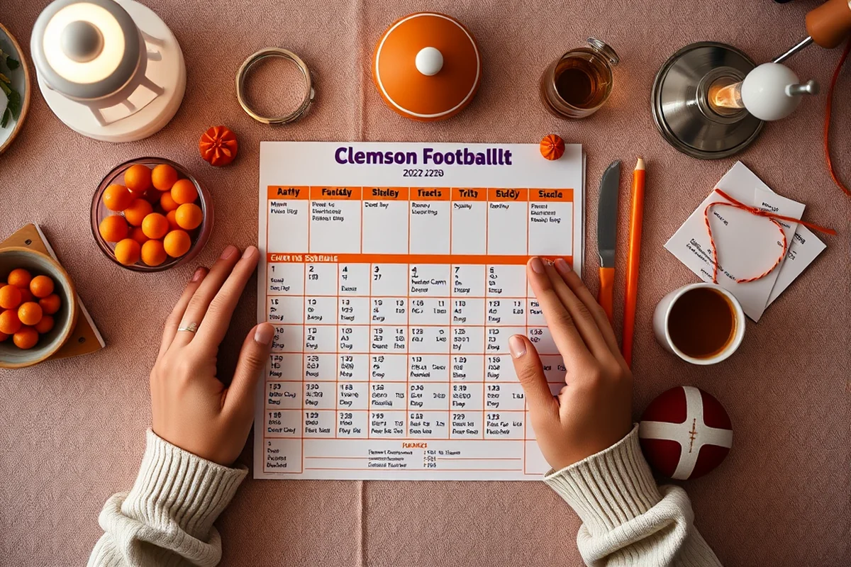 clemson football schedule 2026 — Clemson Football Schedule 2026 (the finished result)