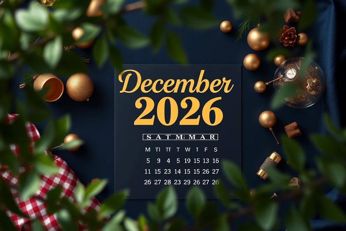december 2026 calendar — December 2026 Calendar (the finished result)