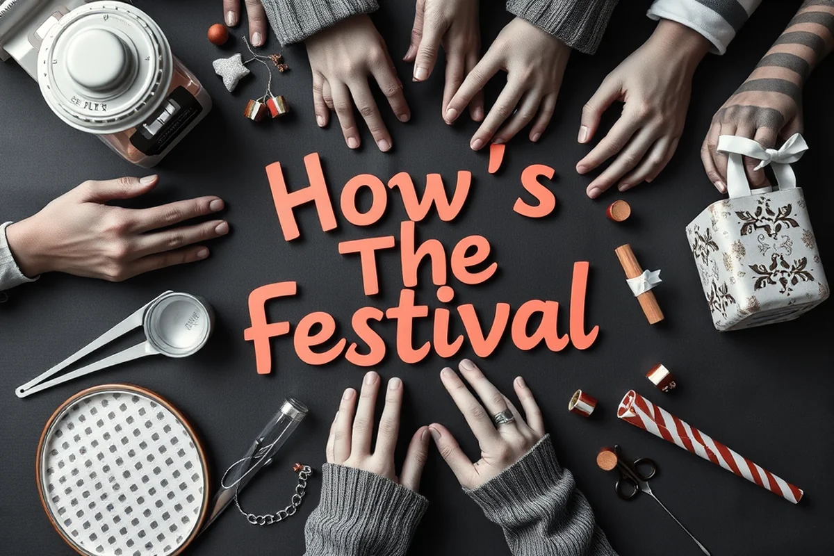 how's the festival — How'S The Festival (the finished result)