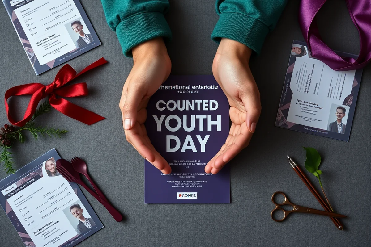international youth day — International Youth Day (the finished result)