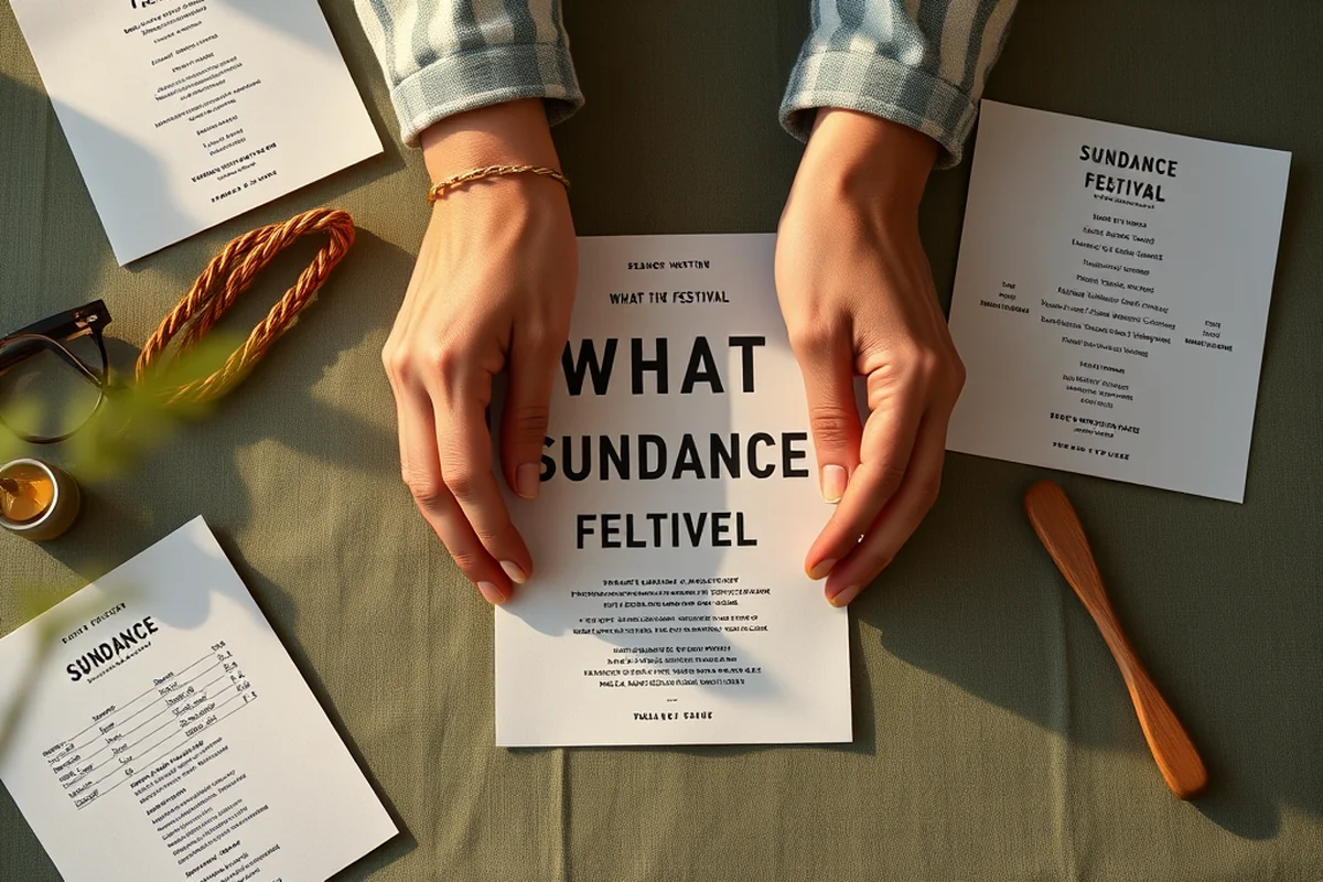 what sundance film festival — What Sundance Film Festival (the finished result)