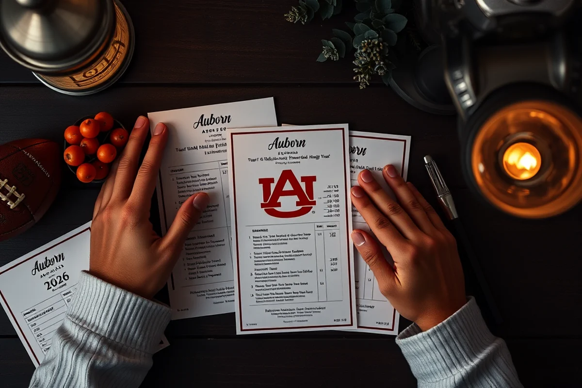 auburn football schedule 2026 — Auburn Football Schedule 2026 (the finished result)