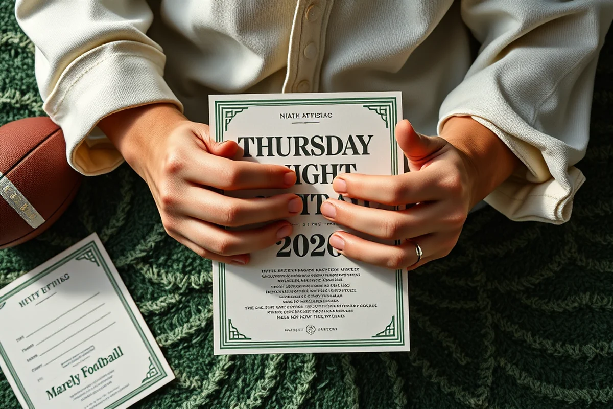 thursday night football 2026 — Thursday Night Football 2026 (the finished result)